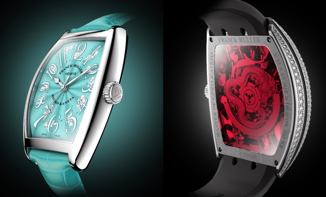 FRANCK MULLER - 最可愛的神話瑞獸！ FRANCK MULLER隆重呈獻(xiàn)Cintrée Curvex和Vanguard龍年限定版