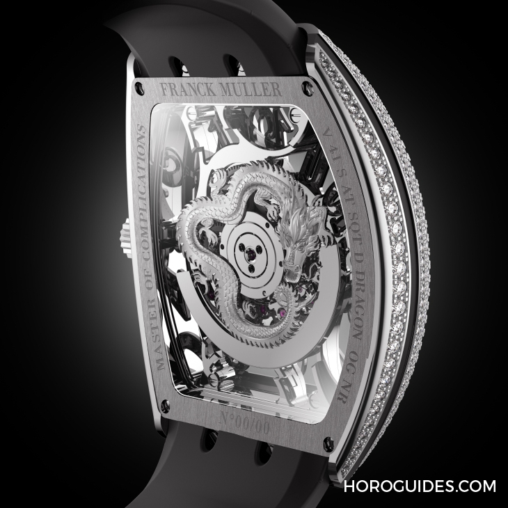 FRANCK MULLER - 最可愛的神話瑞獸！ FRANCK MULLER隆重呈獻(xiàn)Cintrée Curvex和Vanguard龍年限定版