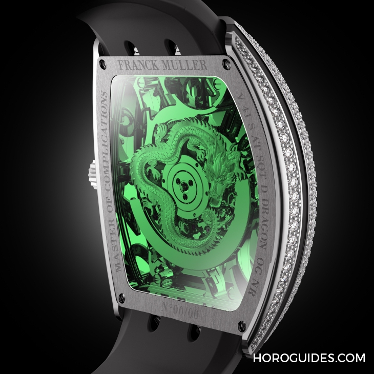 FRANCK MULLER - 最可愛的神話瑞獸！ FRANCK MULLER隆重呈獻(xiàn)Cintrée Curvex和Vanguard龍年限定版