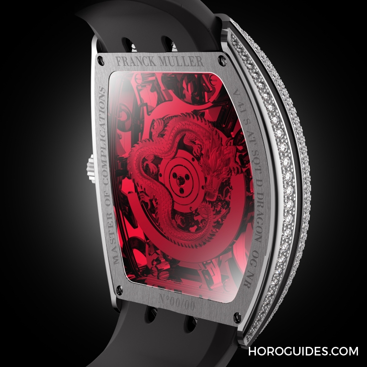 FRANCK MULLER - 最可愛的神話瑞獸！ FRANCK MULLER隆重呈獻(xiàn)Cintrée Curvex和Vanguard龍年限定版