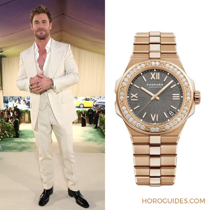 AUDEMARS PIGUET - ROYAL OAK - 26735SG. OO.1320SG.01 - 直擊Met Gala 2024！ 看看名人們在時光花園里戴了哪些表