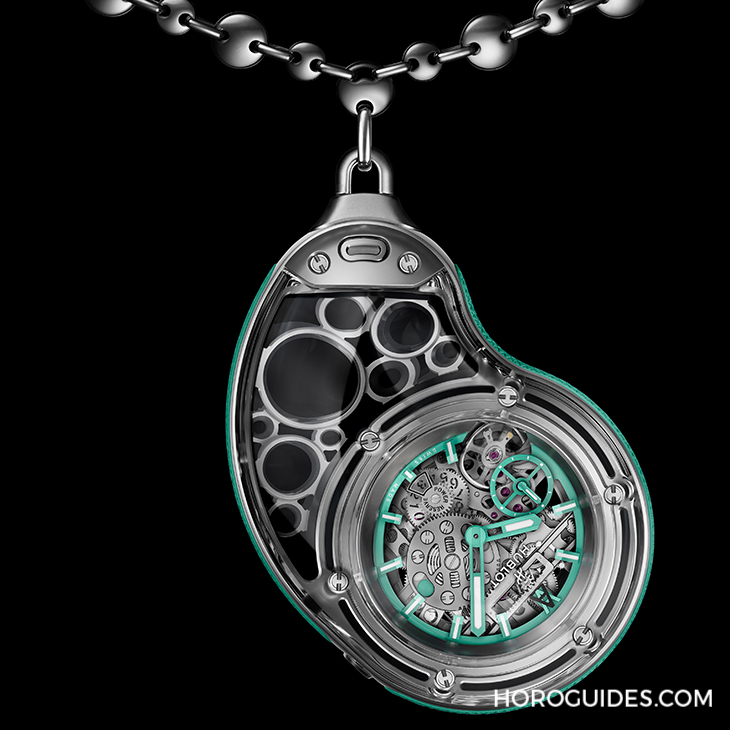 HUBLOT - 一表三用！ HUBLOT Daniel Arsham懷表搭載Meca-10機(jī)芯限量現(xiàn)身