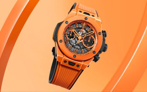 HUBLOT宇舶恒寶推出24年全新Big Bang Unico Orange Ceramic橙色陶瓷腕表