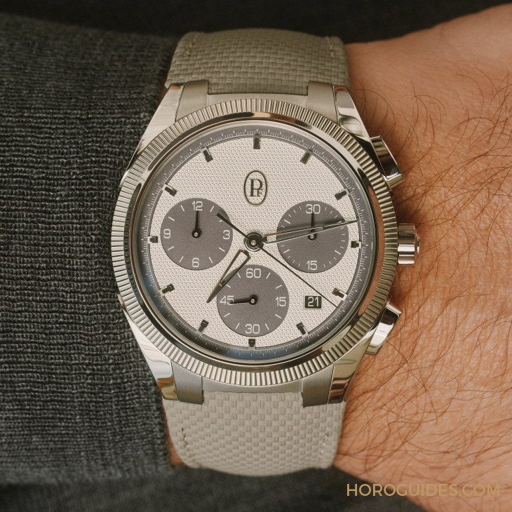 PARMIGIANI FLEURIER - 優(yōu)雅三色演繹動感風(fēng)尚|PARMIGIANI FLEURIER Tonda PF Sport計時碼表三款新表